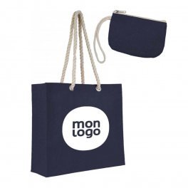 SAC EN JUTE PERSONNALISABLE AVEC SOUFFLET 'KILGO'