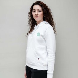 SWEAT SHIRT PERSONNALISÉ BLANC MIF BIO VADF® 'LUCETTE'