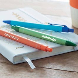 STYLO PUBLICITAIRE EN CARTON 'AMOSIS COLOR' 