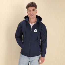 SWEAT ZIPPE MIXTE 280G PERSONNALISABLE 'MORALIE'