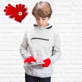 GANTS TACTILES PERSONNALISABLES ENFANT 'GANOU KIDS'
