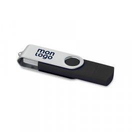 CLE USB OTG PERSONNALISABLE AVEC TYPE C ' TWISTER MATE'