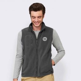 BODYWARMER PUBLICITAIRE POLAIRE MIXTE 'NORWAY' 320 GR/M² 72H