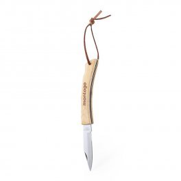 COUTEAU PLIABLE PERSONNALISABLE EN BAMBOU 'SULTO'