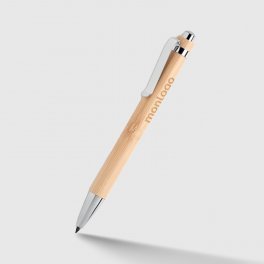STYLO PUBLICITAIRE EN BAMBOU ÉTERNEL 'MANZANA' 