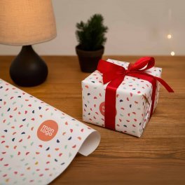 FEUILLE PAPIER CADEAU PERSONNALISEE 'GIFTPAPER 23x37,5'