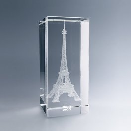 TROPHEE EN VERRE PERSONNALISE 'OWARD BLOC 7 CM'