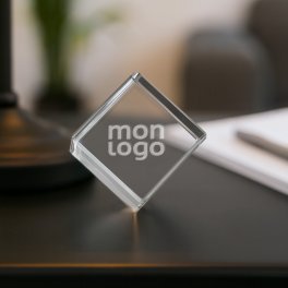 TROPHEE EN VERRE PERSONNALISE 'OWARD PAN COUPE 5 CM'
