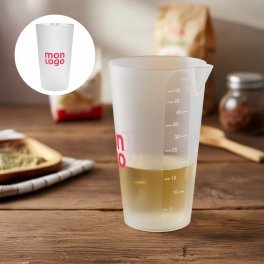 VERRE DOSEUR AVEC BEC 50CL PERSONNALISABLE 'DERY'