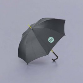 PARAPLUIE POIGNEE CARREE PERSONNALISABLE 'CANCAN'