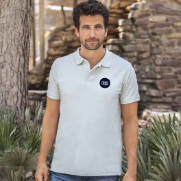 POLO MIXTE BIO PERSONNALISABLE 'MENTA'