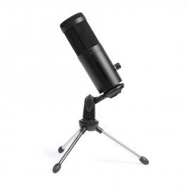 MICROPHONE PERSONNALISABLE USB PORTATIF LIVOO® 'MICROLA'