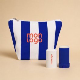 SET TROUSSE ET STICK SOLAIRE SPF30 PERSONNALISE 'SOLY'