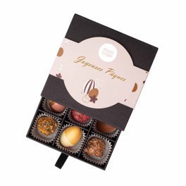 COFFRET PERSONNALISABLE DE 9 CHOCOLATS 'MOMENT'