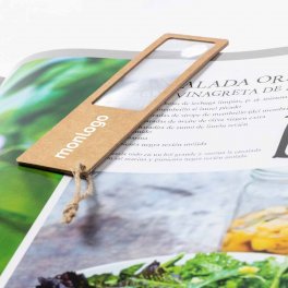 MARQUE PAGES PUBLICITAIRE LOUPE 'ZOOMA'