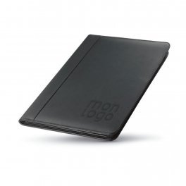 CONFERENCIER EN CUIR A4 PERSONNALISABLE 'BAFFI'