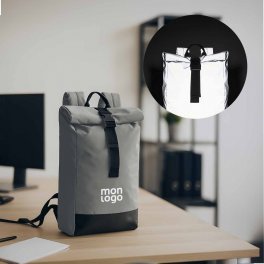 SAC ROLLTOP REFLECHISSANT PERSONNALISE 'MUNSCHI'