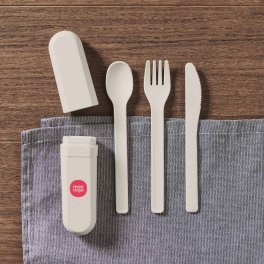 SET DE COUVERTS PERSONNALISABLE AVEC BOITE PLA 'COUVPO'