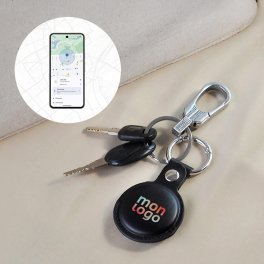 PORTE CLE PERSONNALISABLE GEOLOCALISABLE 'KEYFIND DUAL'