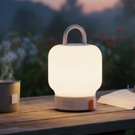 LAMPE DE TABLE RECHARGEABLE PERSONNALISABLE  'LOOME'