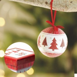 BOULE DE NOEL PERSONNALISABLE 'MERY'