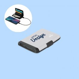 PORTE CARTE POWERBANK PERSONNALISABLE 'TARGETA CONNECT'