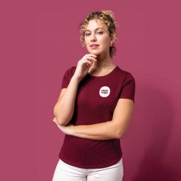 TEE SHIRT PERSONNALISABLE BIO COULEUR FEMME 'KARIBA 150'