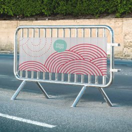BACHE BARRIERE MESH PERSONNALISABLE 'REKLAM VAUBAN'