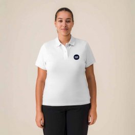 POLO FEMME BLANC PERSONNALISE 'COASTER'