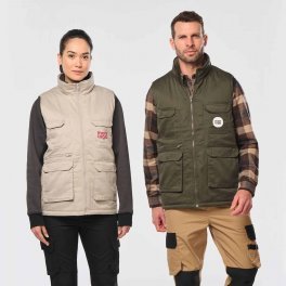 GILET MULTIPOCHES MIXTE PERSONNALISE 'HARDICA'