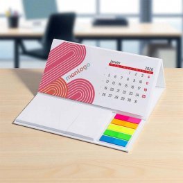 CALENDRIER CHEVALET POST IT PERSONNALISE 'HARDELOT'