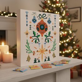 CALENDRIER DE L' AVENT HARIBO PERSONNALISABLE 'JOIE'