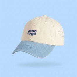 CASQUETTE PERSONNALISABLE 6 PANS 'PEAK LOW'