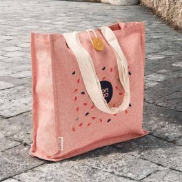 SAC SHOPPING PERSONNALISE COTON RECYCLE 'MASTIMO'