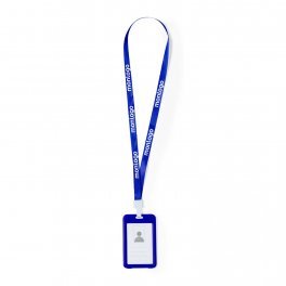TOUR DE COU PORTE BADGE PERSONNALISABLE 'PARTICULA'