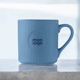 MUG CERAMIQUE PERSONNALISE NERVURE 340ML 'BRODO'