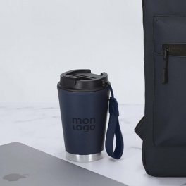MUG ISOTHERME PERSONNALISE EN PP RECYCLE 300ML 'BLUYVI'
