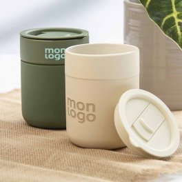 MUG PERSONNALISE EN CERAMIQUE ET SILICONE 'CERAMU' 