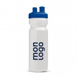 GOURDE DE SPORT PERSONNALISABLE 750ML OPAQUE BLANC 'FREZA'