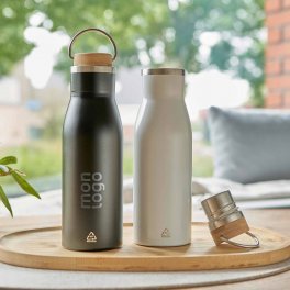 BOUTEILLE ISOTHERME PERSONNALISABLE 500ML 'HALVAR POIGNEE'