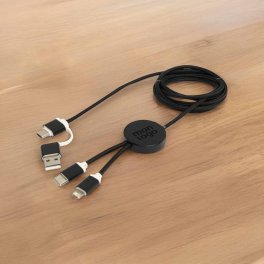 CABLE DE CHARGE PERSONNALISABLE 'ONTARIA LONG ALU'