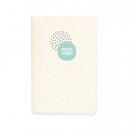 CARNET A5 CARTON RECYCLE SOUPLE PERSONNALISABLE 'LAURENT'