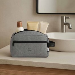 TROUSSE DE TOILETTE PERSONNALISABLE RPET 'TEXIERA'
