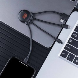 CABLE DE CHARGE 3 EN 1 PERSONNALISABLE 'OCTOPUS OBP'