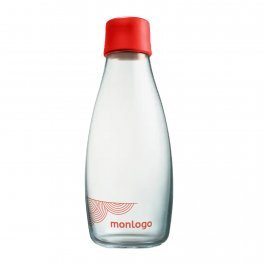 BOUTEILLE VERRE PERSONNALISABLE 500ML 'ORIGINAL 05'