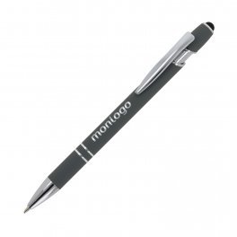 STYLO EN METAL MINE BLEUE PERSONNALISABLE 'PRINCY'