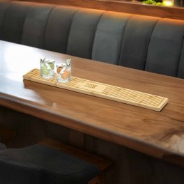 TAPIS DE BAR BAMBOU PERSONNALISABLE 'NIZDA'