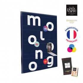 CALENDRIER DE L'AVENT PERSONNALISÉ LPCC® & THÉS DAMMAN® 'CHOCOTHÉ'