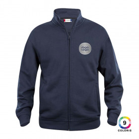 SWEAT PERSONNALISABLE HOMME ZIP NEW WAVE© 'ZIPPA'