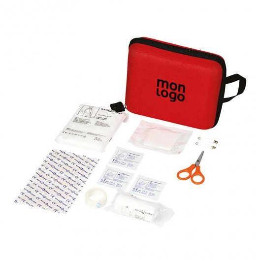 TROUSSE PERSONNALISÉE DE PREMIERS SECOURS 'ASSURO'